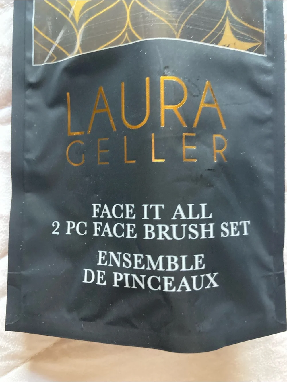 Laura Geller Face it All 2 Piece Double-Ended Makeup Brush Set